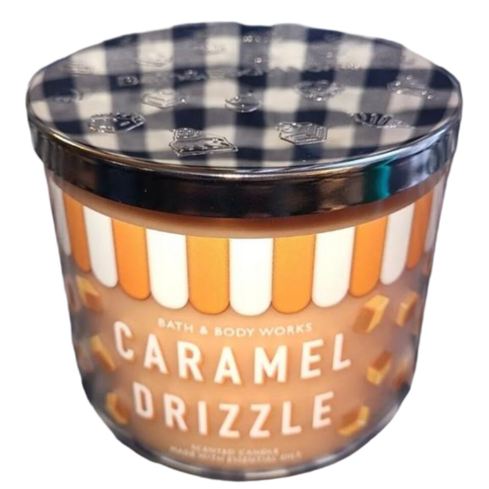 Bath & Body Works Caramel Drizzle 3-Wick Candle